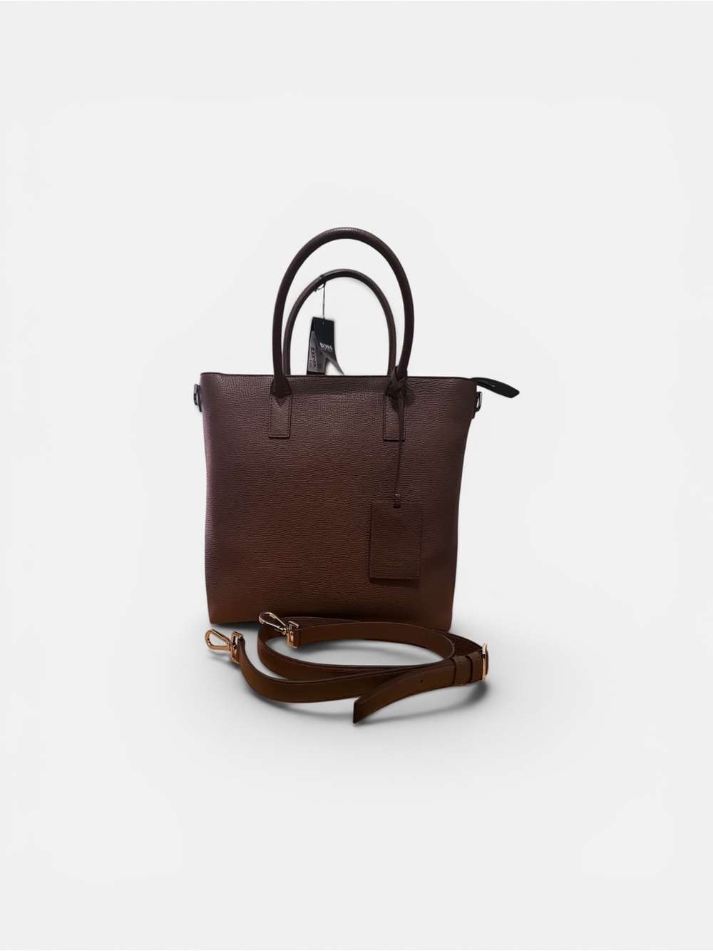 BOSS Black Premium Smooth
Leather Tote Bag - NWT